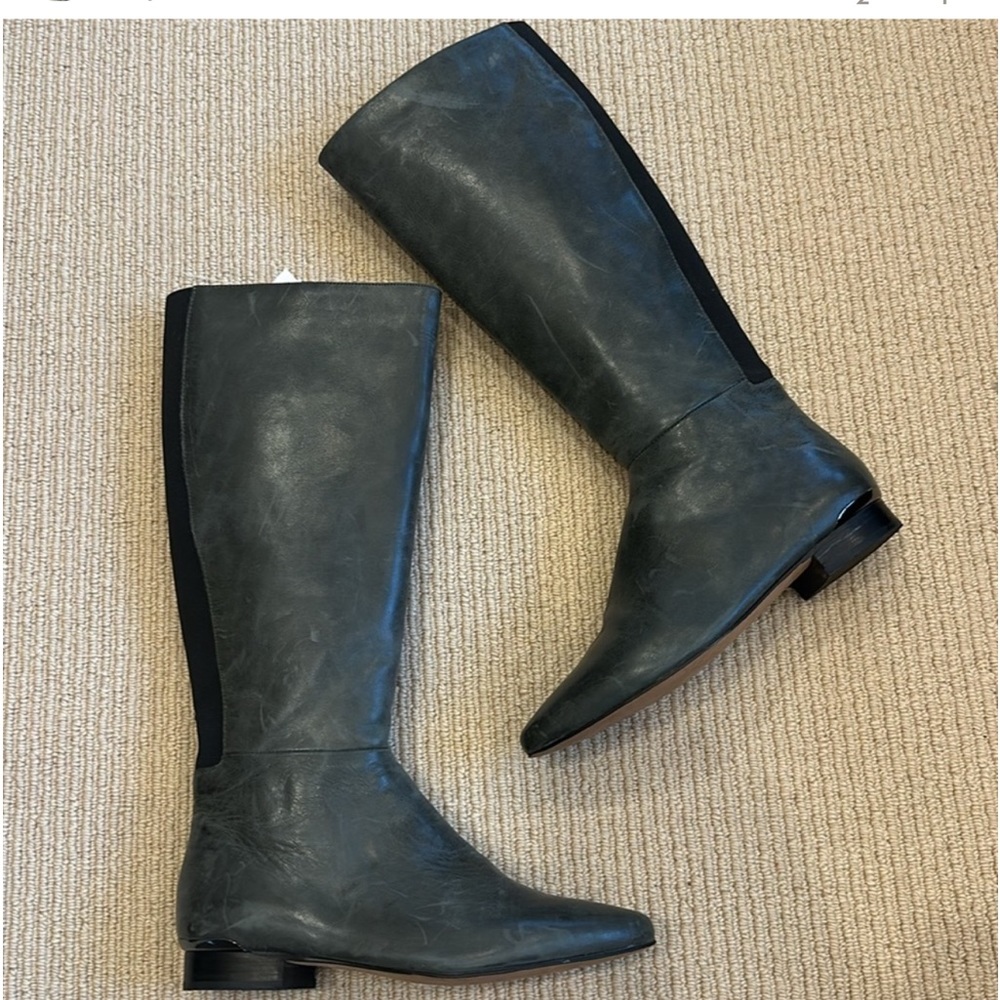 G.I.L.I distressed leather boots